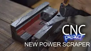 CNC mill part 2 - Scraping