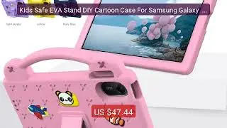 Kids Safe EVA Stand DIY Cartoon Case For Samsung Galaxy  Tab  S5E 1... — Top Rated 2026 | Buy Now!
