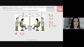 Exercícios reflexão da luz - Espelhos planos
