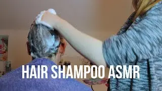 Hair shampoo sounds | ASMR