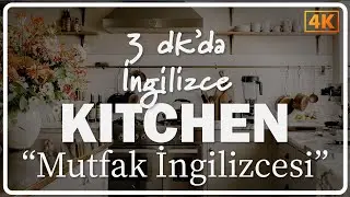 Kitchen Words | Mutfak Kelimeleri