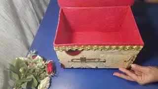 #diy #crafts  Organizador de papelão. #reciclagem #organizador