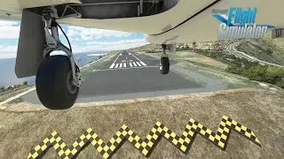 Butter Physics | Accu-Sim Comanche 250 | La Gomera Airport GCGM