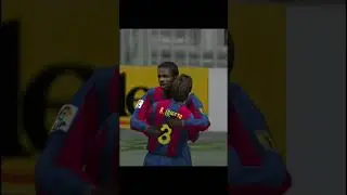 Samuel Eto'o Goal vs Real Madrid (2-0) PES 2008 PS2 #shorts
