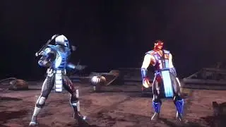 Mortal Kombat 9 (PC) Cyber Sub-Zero Brain Freeze Fatality