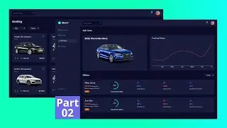 React Admin Dashboard Design Tutorial | React Admin Panel Design For Beginners | PART - 02