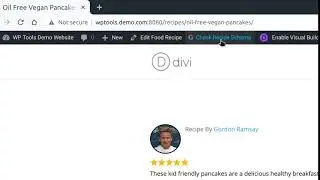 Recipe Schema - Rich Snippet Testing Tool