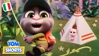 ⛺️ Campeggio in cortile 🌲 - Talking Tom Shorts (S2 Episodio 50)