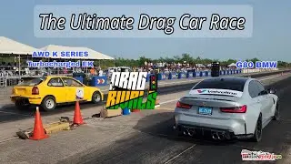 BMW G80 vs AWD K Series Turbocharged EK at Valvoline Drag Rivals Caribbean Cup | Motorsportja 🇯🇲