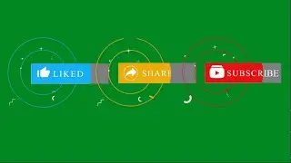 SUBSCRIBE BUTTON ON GREEN SCREEN  | GREEN SCREEN SUBSCRIBE BUTTON,LIKE,SHARE,SUBSCRIBE.