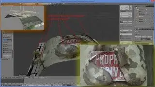 Blender 3D easy Camera Mapping for beginners in 8 short Steps (Quick Tutorial)