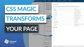 Event Management Software Solutions with CSS Customization | How to InEvent