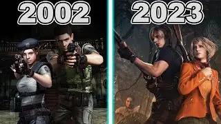 Resident Evil Remake Game Evolution (2002 - 2023)