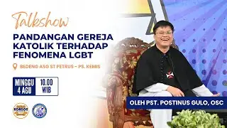 Talkshow Pandangan Gereja Katolik Terhadap Fenomena LGBT