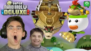 Bowsers Airship on NEW Super Mario Bros U Deluxe with HobbyGaming