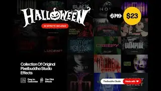 Halloween Photoshop Effects Bundle Download