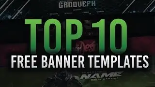 ◣TOP 10 FREE  Youtube Banner◥ 【Free PSD File】
