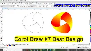 corol draw X7 Design । corol draw X7 best design । 