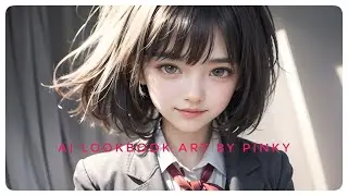 【Short AI Photo Gallery】Schoolgirl/かわいい制服美少女【AI model/AI photos/AI art/AI lookbook】