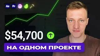 Как я заработал 54,700$ на одном проекте After Effects на стоках?