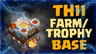BEST TH11 Farming Base 2021 |Town Hall 11 TROPHY/FARM Base With COPY LINK - Clash of clans