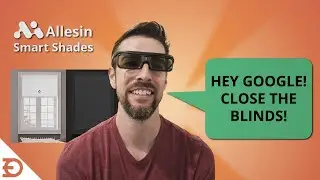 MOVIE NIGHTS...DURING THE DAY? | Allesin Smart Shades | Smart Home | Google | Alexa