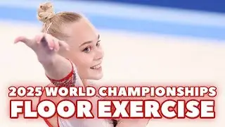 Floor Exercise Contenders at the 2025 World Championships