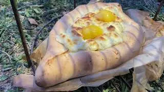 Хачапури по-аджарски в тандыре рецепт