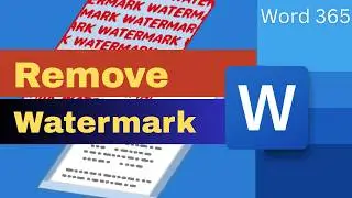 How to Remove Watermark in Word Document