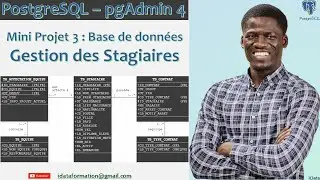 Mini Projet 3 : Création d'une base de données de gestion des stagiaires - PostgreSQL  #31