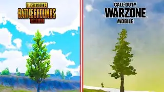 WARZONE MOBILE vs PUBG MOBILE - Attention to Detail, Graphics Comparison