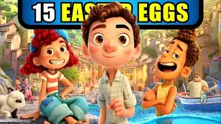 15 EASTER EGGS E DETALHES em LUCA (2021)
