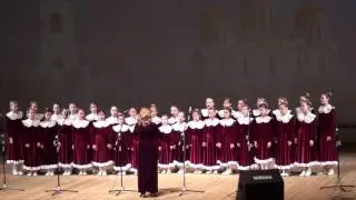 Младший хор ДМШ № 1 им.Танеева (Владимир) на открытии IV ДЮХЧМ 22.02.17