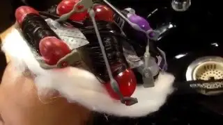 Perm for Asian hair. Men's perm with carver texture perm tool& olaplex