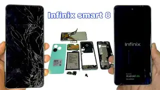 infinix smart 8 Disassembly | screen replacement