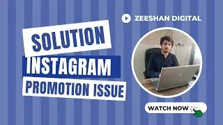 How to FIx Instagram Promotion Error or Restriction