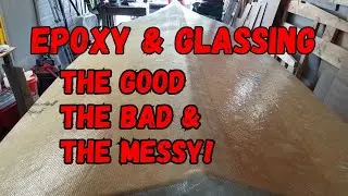 Panga 18: FINAL Layer of Fiberglass - Messy Blooper Included! 