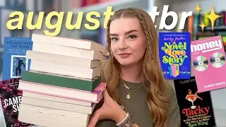 my august tbr 🍓📚✨🫐 romantasy, litfic, & more