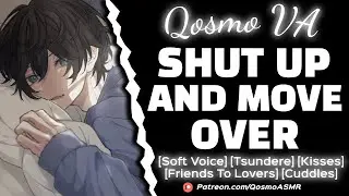 Roommate Sneaks Into Your Bed... [Tsundere] [Kisses] [ASMR Roleplay] [Boyfriend ASMR]
