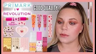 TESTING PRIMARK X I HEART REVOLUTION PART 1 💕✨ | GOOD QUALITY? | makeupwithalixkate
