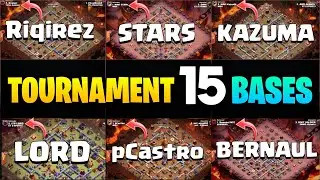 *TOURNAMENT* TOP 15 TH16 BASE LINK ! Anti 2 Star War, Legend Base Link 2024 ! Th16 Best Base 2024