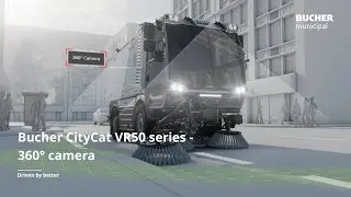 Bucher CityCat VR50 series - 360° camera