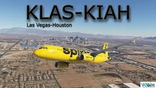 MSFS LIVE | FENIX A320 | Las Vegas (KLAS)- Houston (KIAH) | Vatsim | #msfs2020 #fenixa320