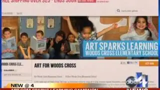 Art.com - Art Sparks Learning - ABC4 News Segment