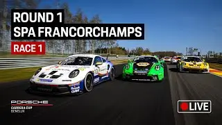 ROUND 1 - RACE 1 - Porsche Carrera Cup Benelux Season 2025 at Spa-Francorchamps