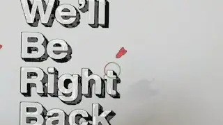 We'll be right back folks 