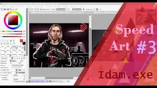 SPEED ART / 3 ЧАСА НЕПРЕРЫВНОГО РИСОВАНИЯ В 7 МИНУТАХ ВИДЕО / Idam Art