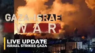 LIVE: Gaza Live Camera Smoke rises in Gaza after Israel strikes Hamas for latest terror attacks