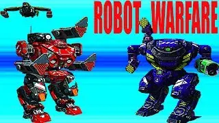 ROBOTS WARFARE- НОВЫЕ РОБОТЫ КАК WAR ROBOTS РОБОТ PREDATOR онлайн для андроид потрясающей графикой