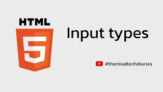 📌 HTML5 Input Types Explained | Boost Your Forms Like a Pro!